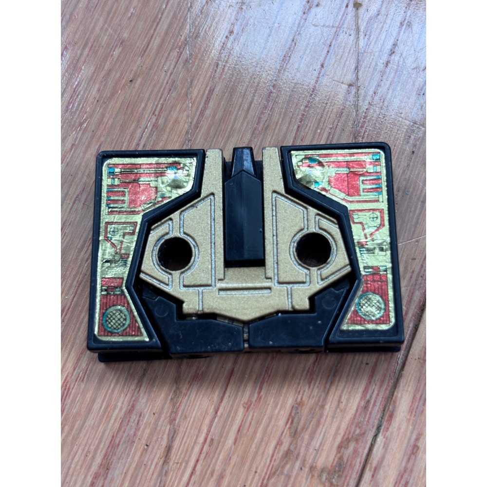 Hasbro Transformers G1 Buzzsaw Action Figure Black Gold Cassette‎ Tape Toy